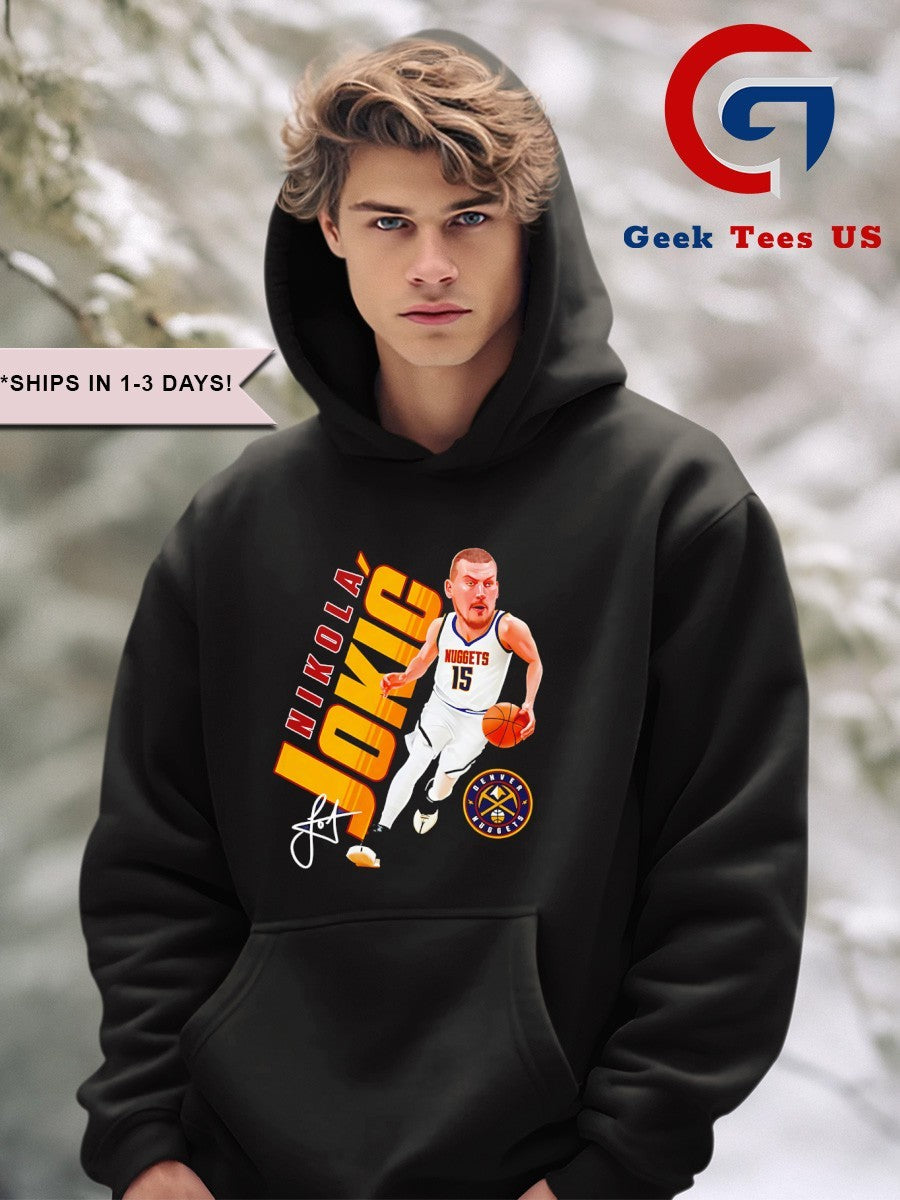 Nikola Jokic Denver Nuggets 2025 caricature shirt