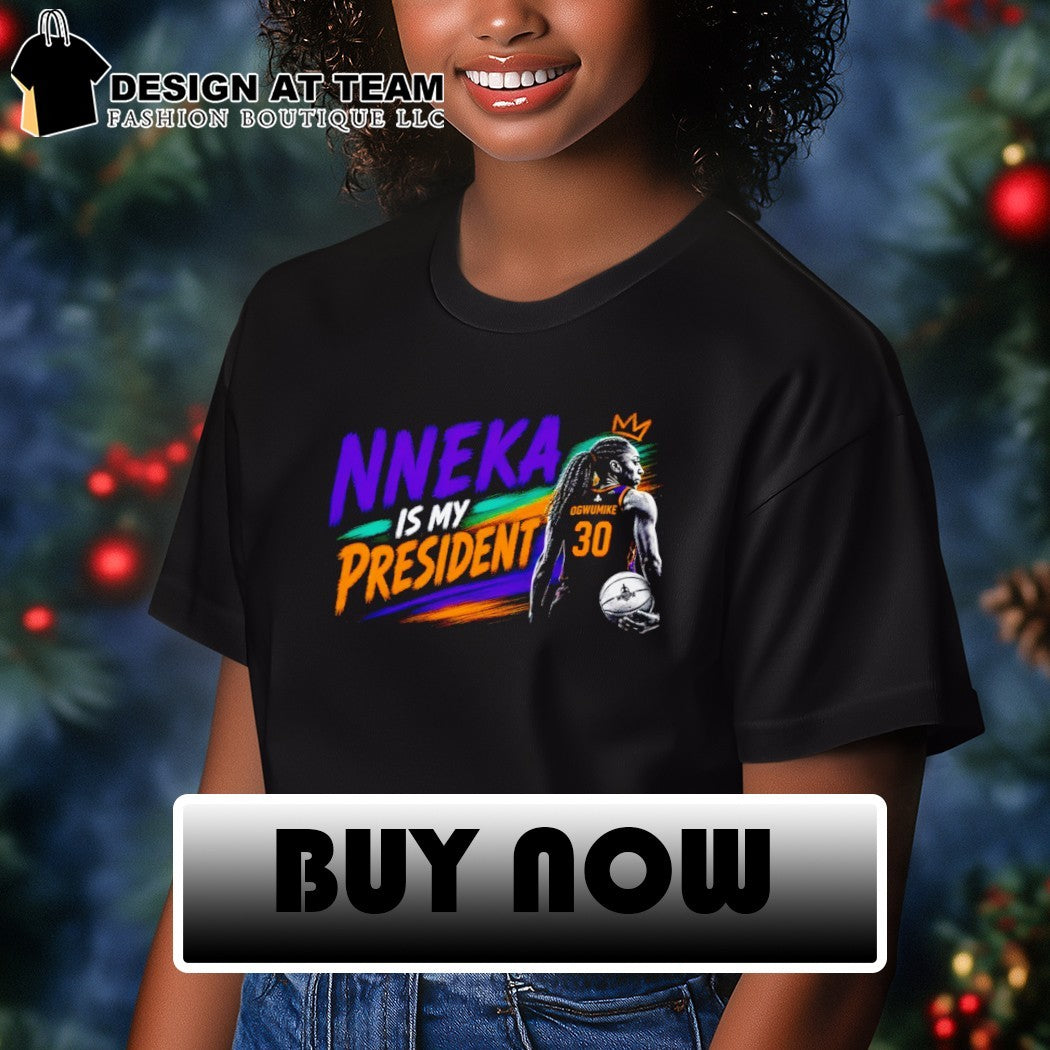 Nneka Ogwumike is my President Los Angeles Sparks WNBA Basketball 2026 shirt