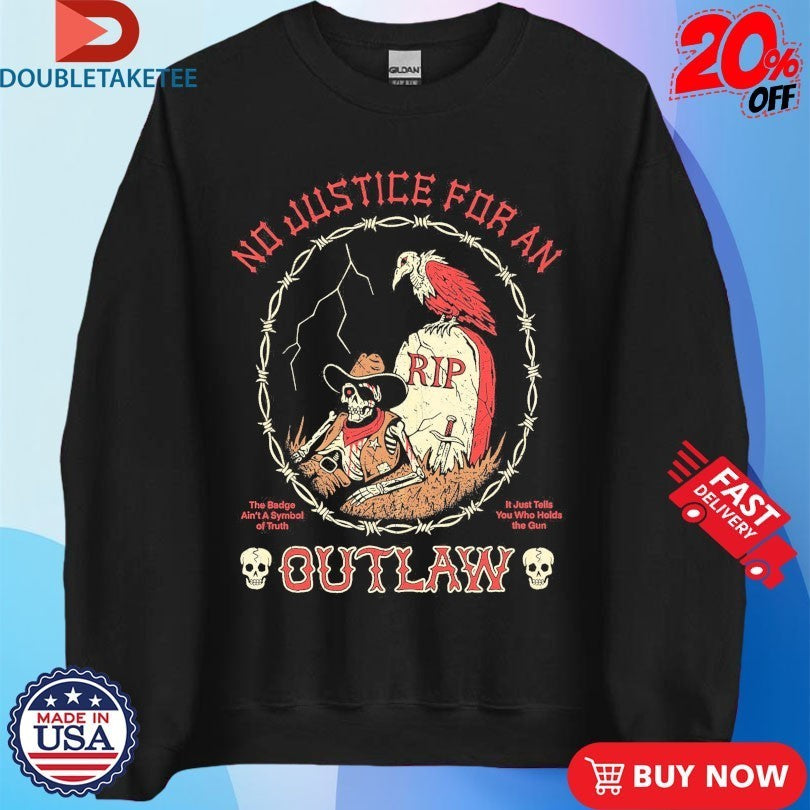 No Justice For An Outlaw Wizard Of Barge Shirts