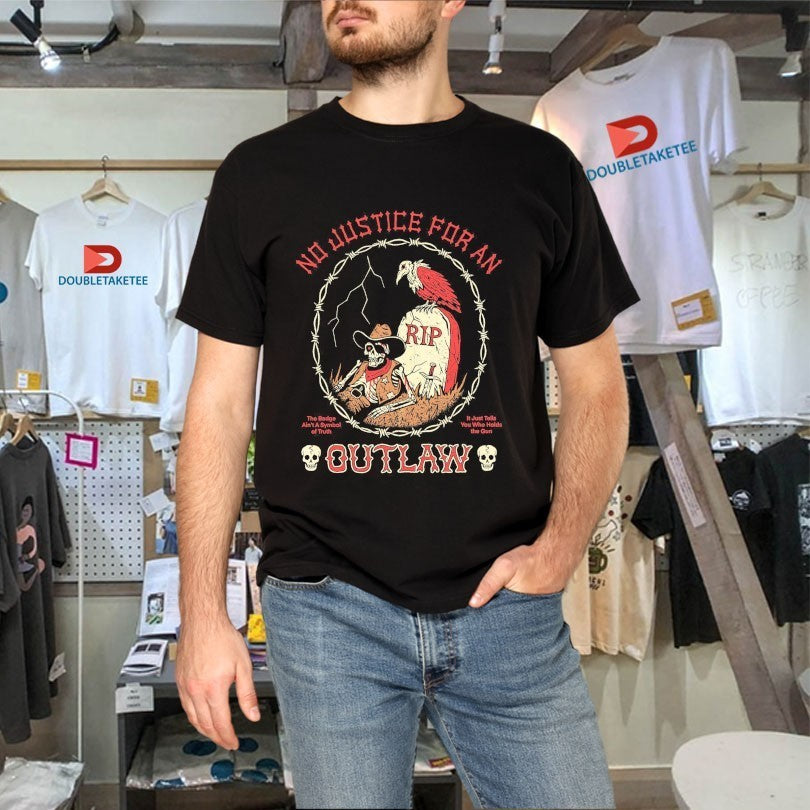 No Justice For An Outlaw Wizard Of Barge Shirts