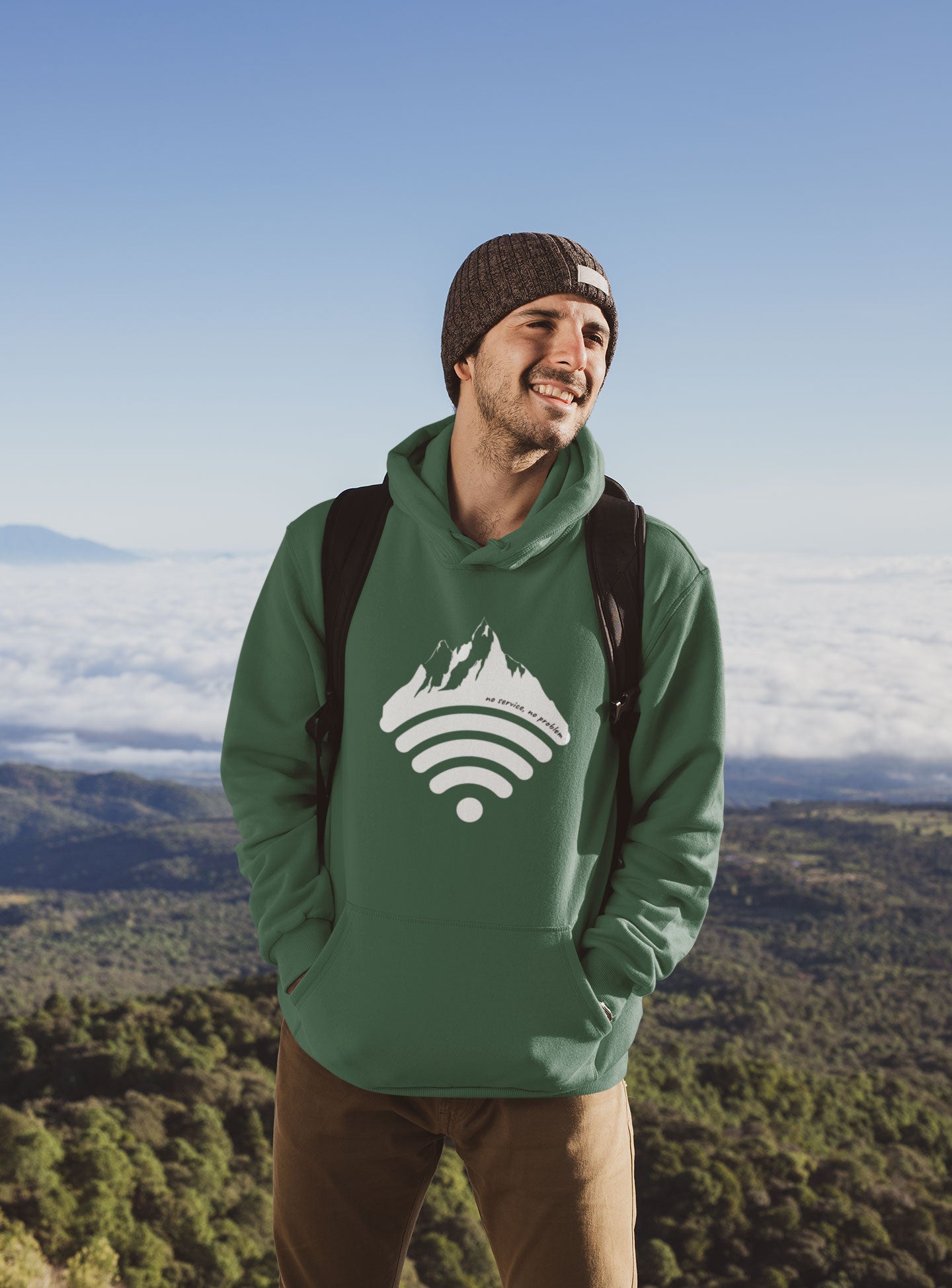 No Service, No Problem - Unisex Hoodie