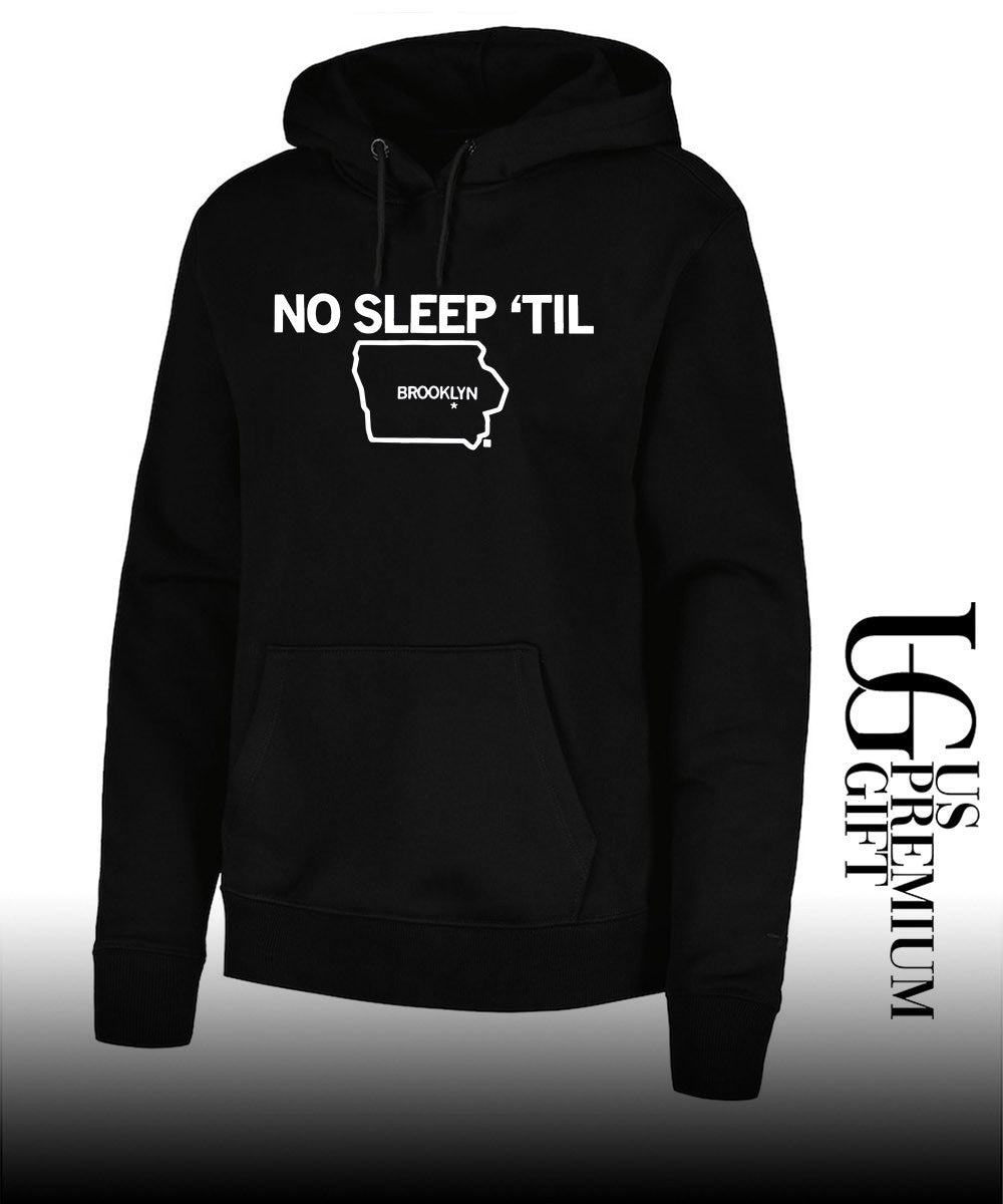 No sleep til Brooklyn State map shirt