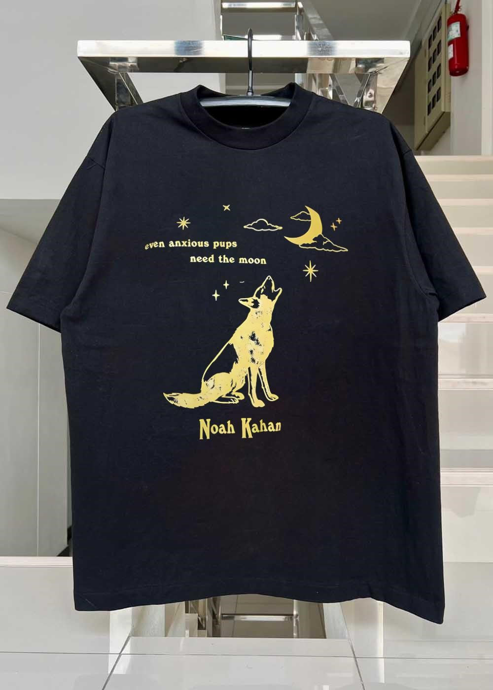 Noah Kahan even anxious pups need the moon shirt