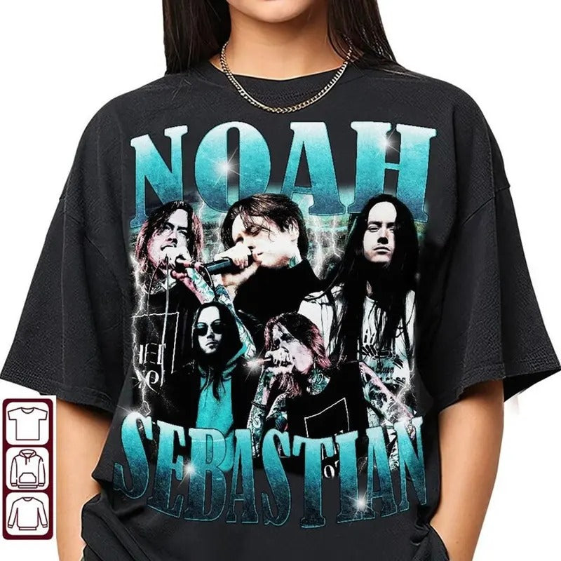 Noah Sebastian Bad Omens T-Shirts Collection ! Hoodie, Sweatshirt | UrbanDripWear.com