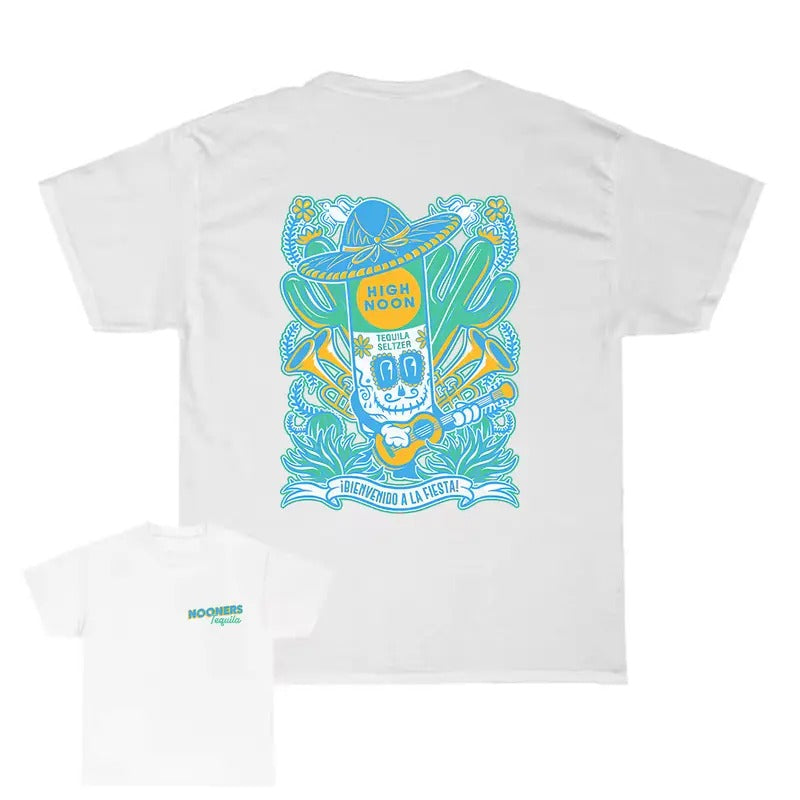 Nooners Tequila Fiesta Tee T-shirt, Full Color Hoodie, Sweatshirt | UrbanDripWear.com
