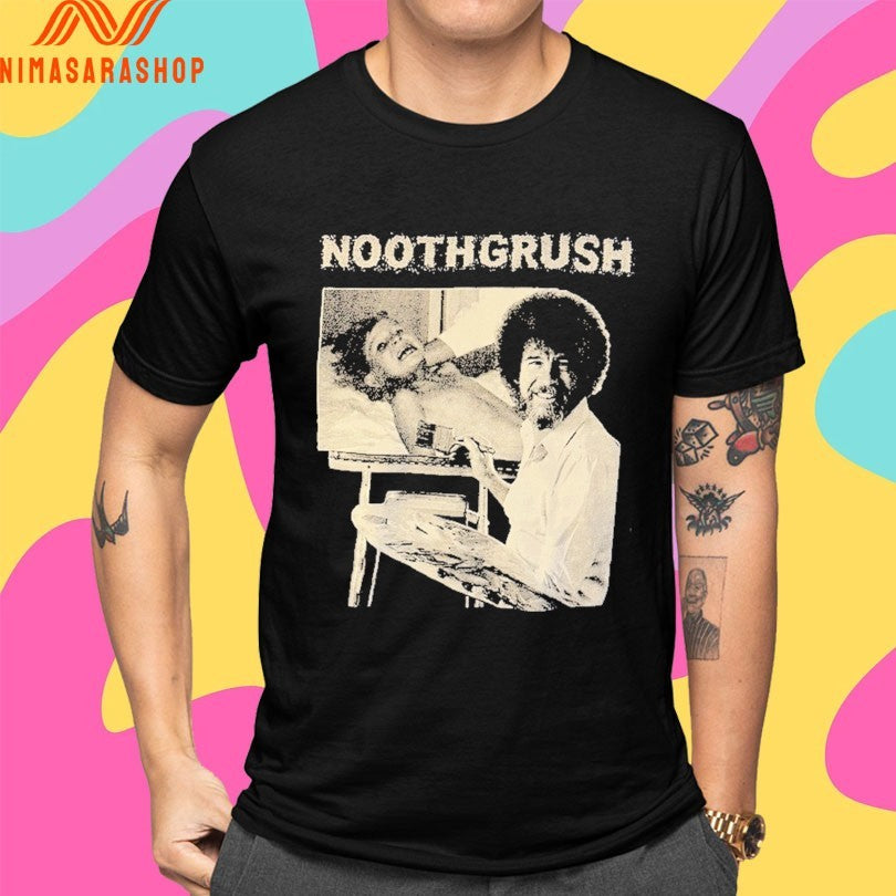 Noothgrush Bob Ross Rabid Kid Shirts
