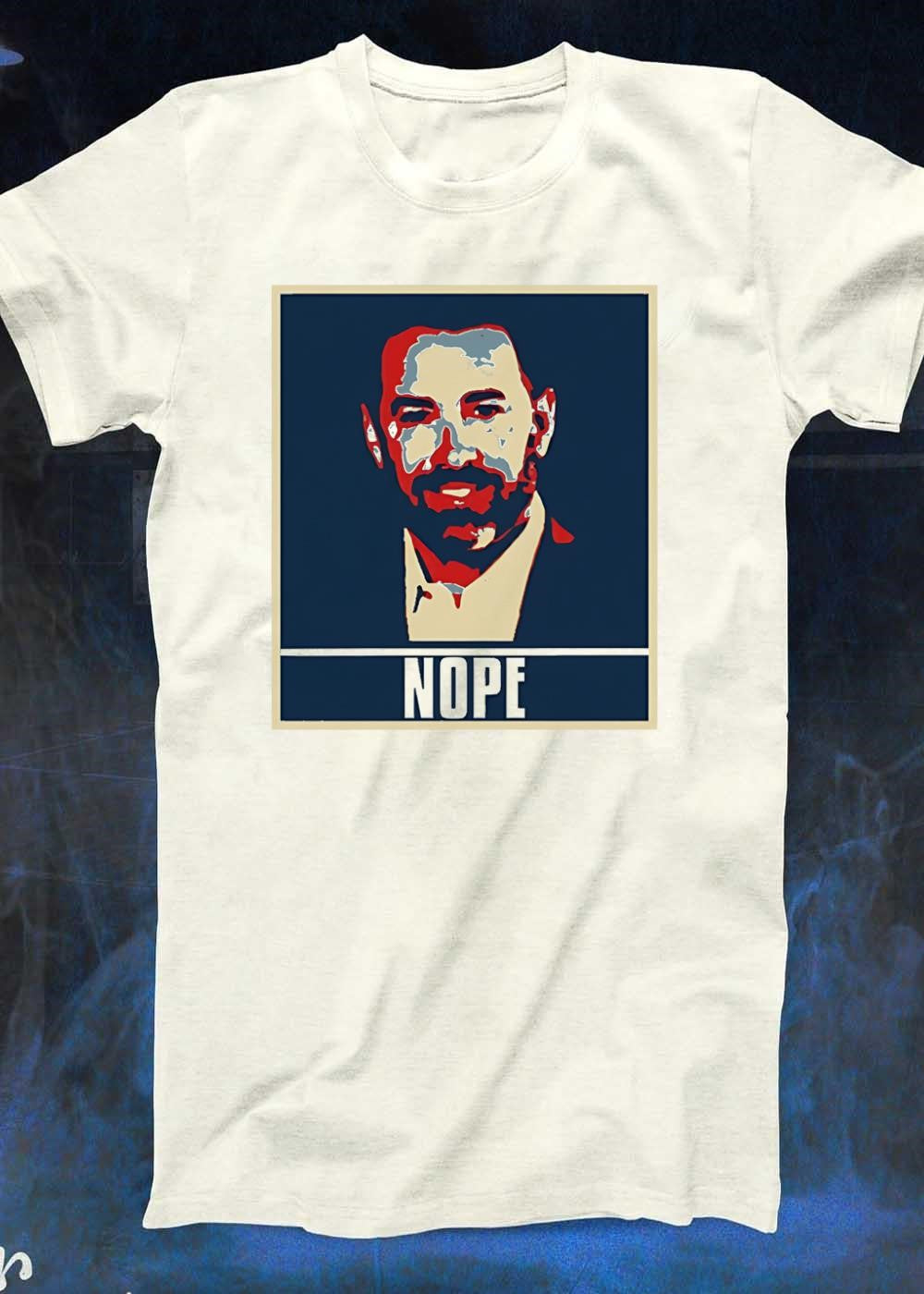 Nope Ben Shapiro Quote Minimalist Politician T-Shirt