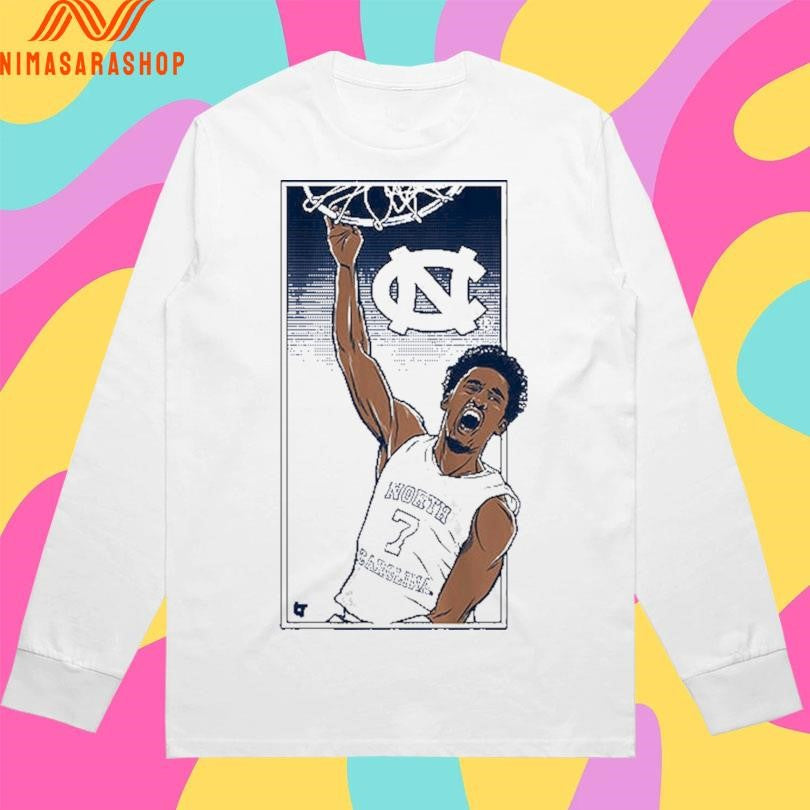 North Carolina Tar Heels Men’s Basketball Seth Trimble Signature Slam Shirts