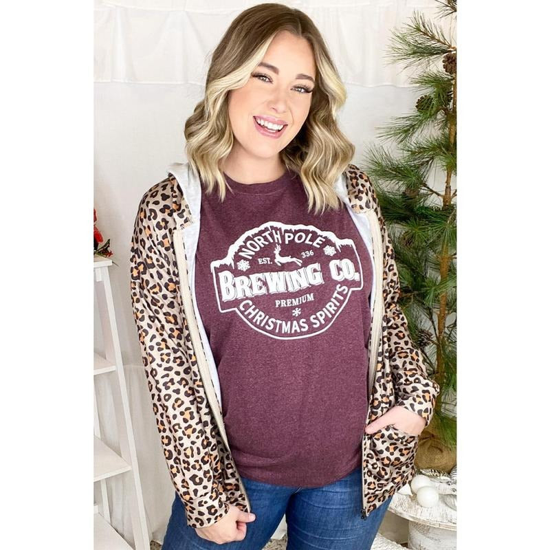 North Pole Brewing Christmas T-Shirt Hoodie, Sweatshirt | UrbanDripWear.com