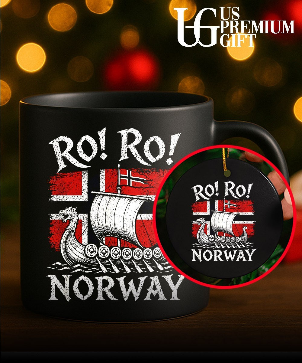 Norwegian Viking Ship Norway Flag Row Country Heritage Pride shirt