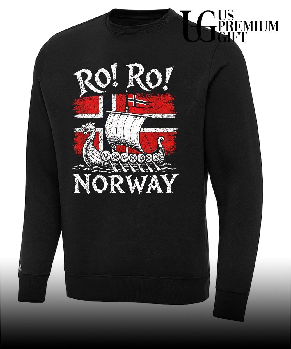Norwegian Viking Ship Norway Flag Row Country Heritage Pride shirt