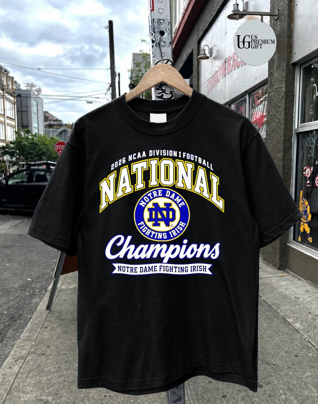 Notre Dame Fighting Irish 2026 NCAA Football National Champions logo shirt
