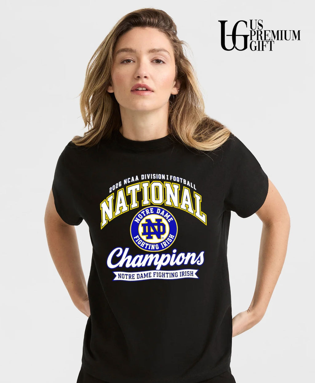 Notre Dame Fighting Irish 2026 NCAA Football National Champions logo shirt