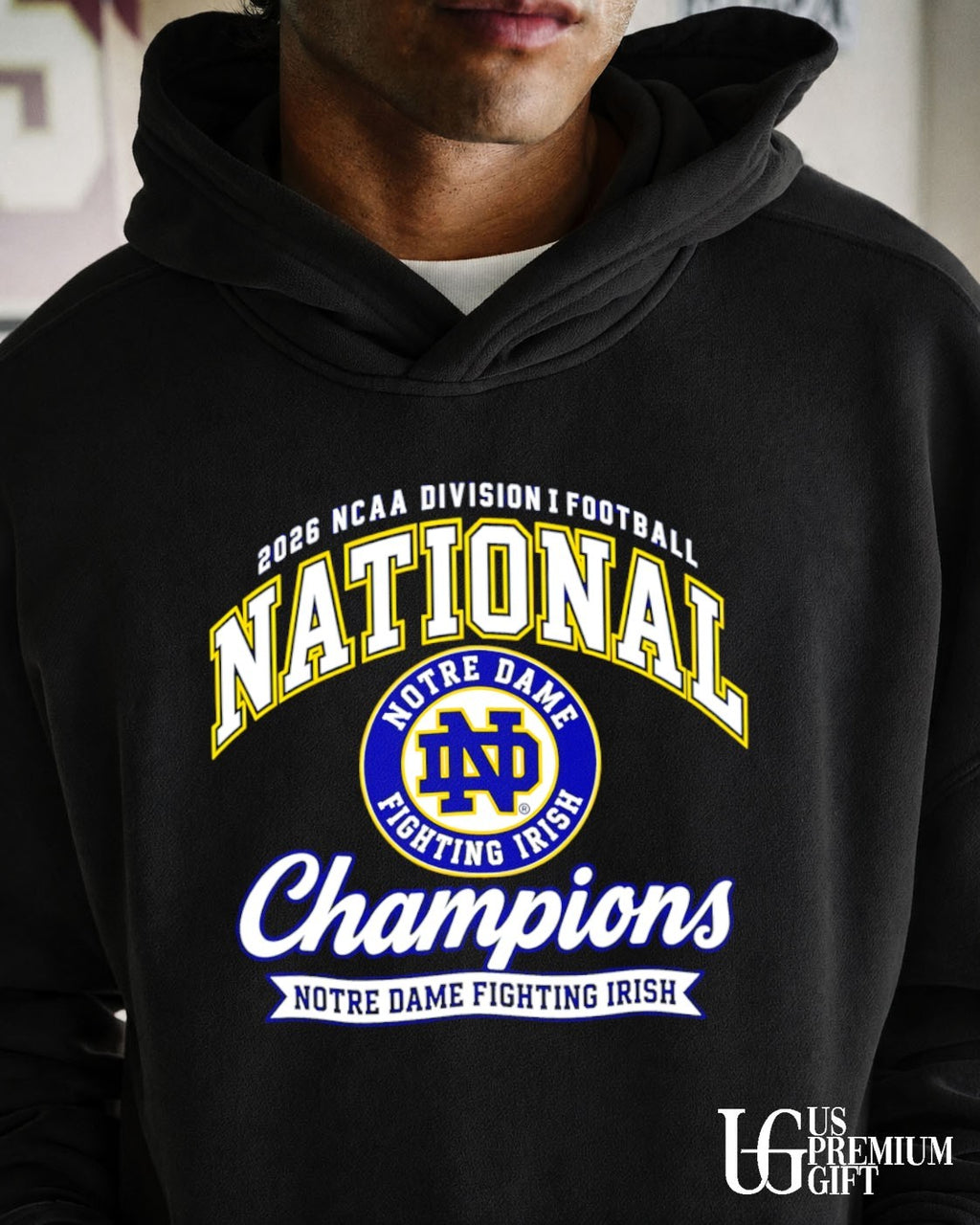 Notre Dame Fighting Irish 2026 NCAA Football National Champions logo shirt