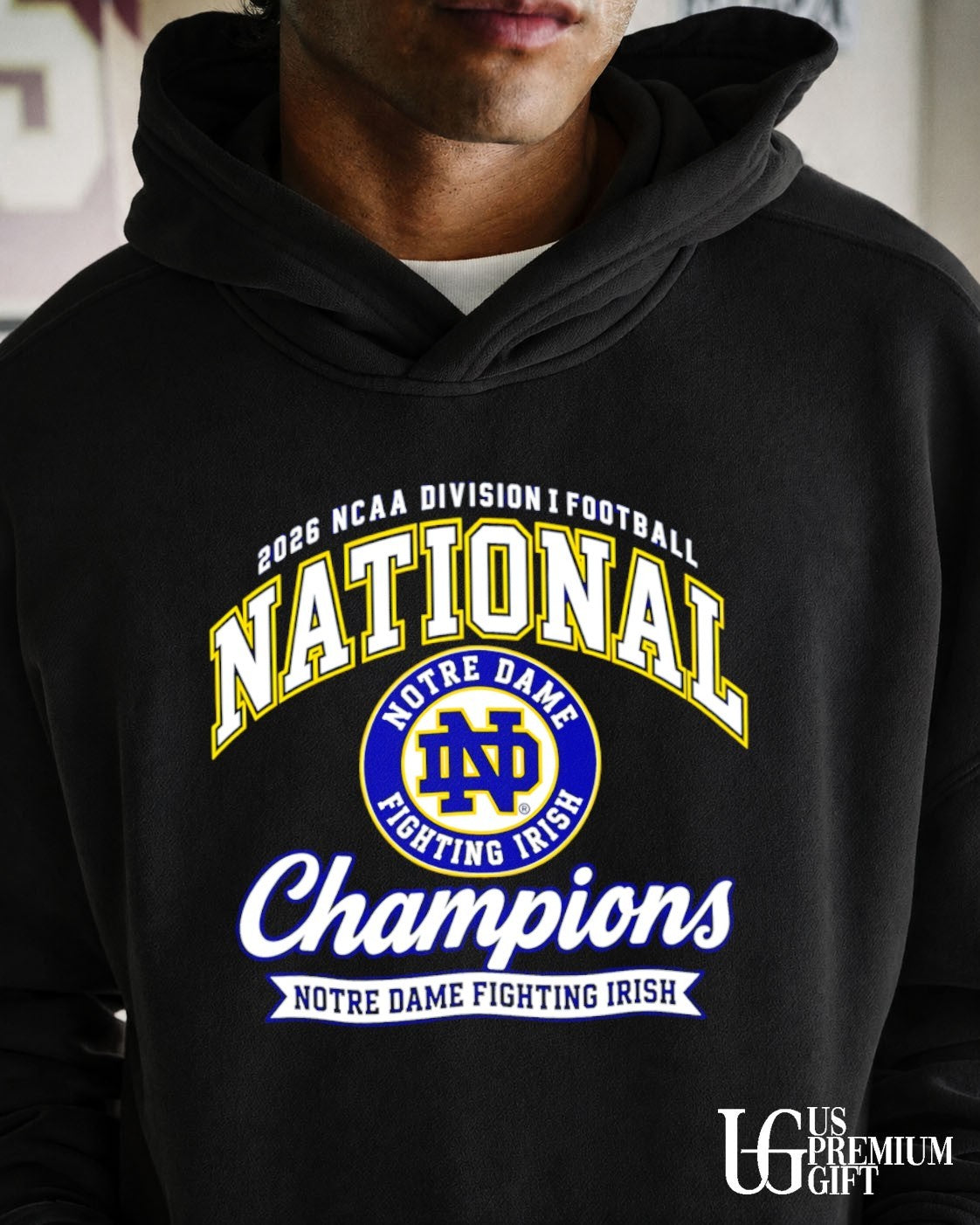 Notre Dame Fighting Irish 2026 NCAA Football National Champions logo shirt
