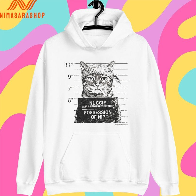 Nuggie Alias Pawblo Escopurr Possession Of Nip Cat Shirts