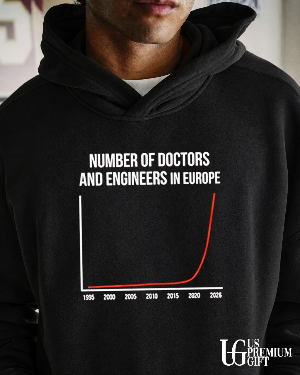 Number of Doctors and Engineers in Europe shirt
