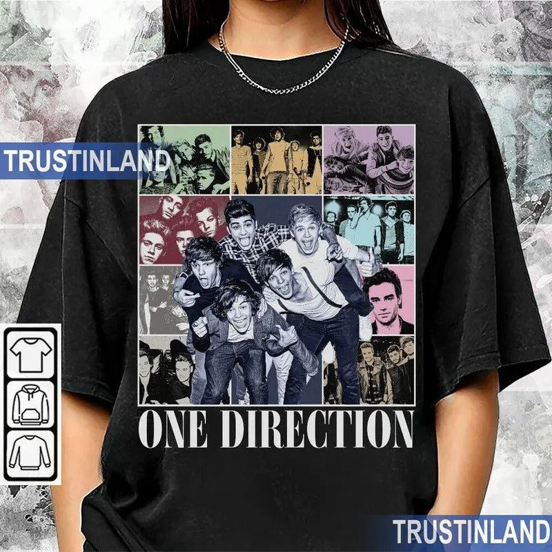O.ne Dir.ection Shirt, One Funny Direction Graphic Shirt, Pop Music Fan shirt Gift for men women Tee Hoodie, Sweatshirt