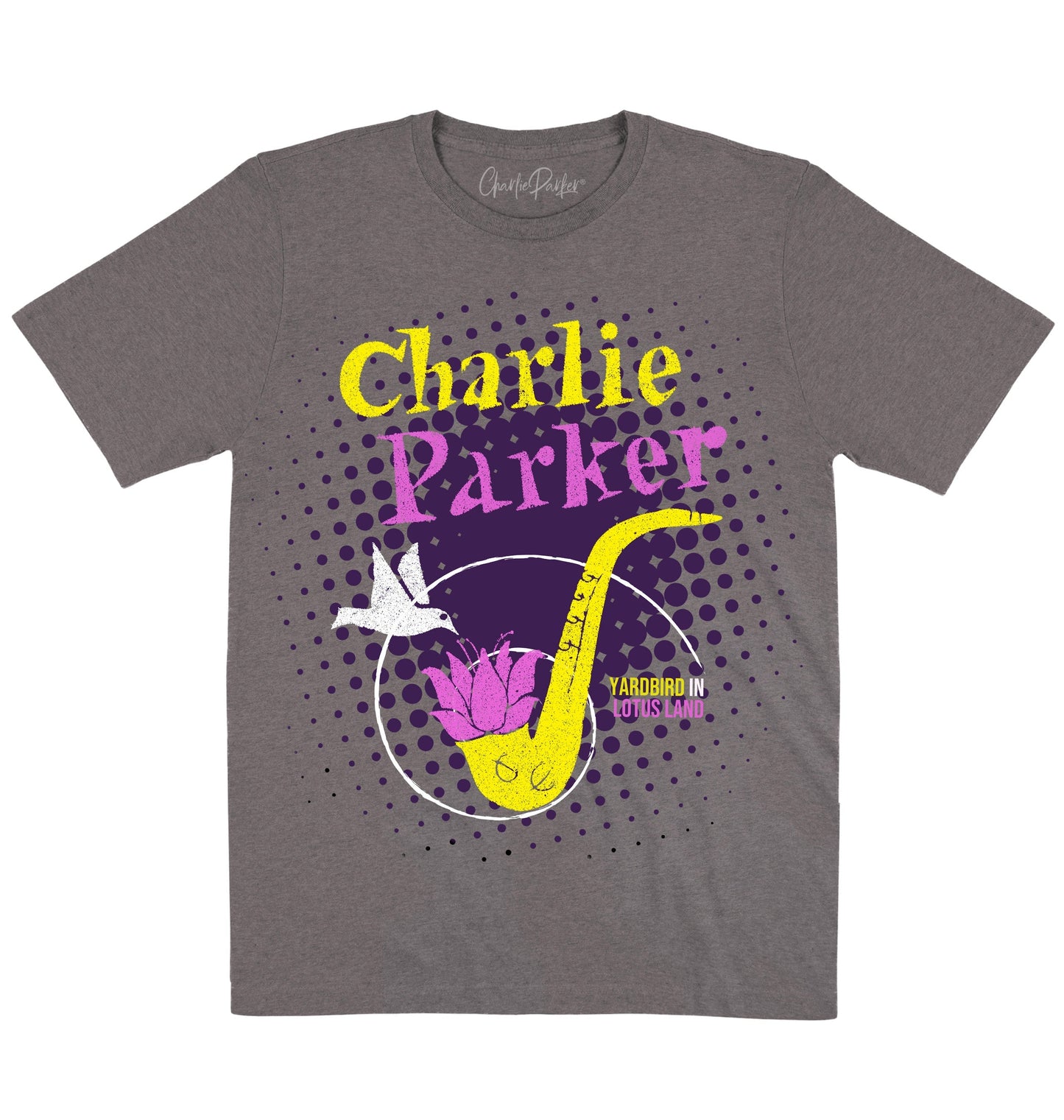Charlie Parker | Yardbird in Lotus Land | Official Artist T-shirt