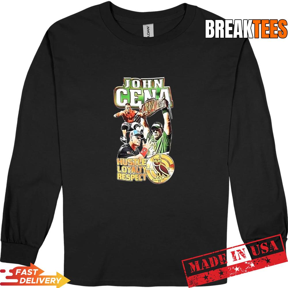 OVO WWE John Cena hustle loyalty respect T-Shirt