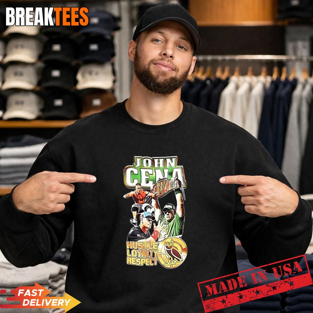 OVO WWE John Cena hustle loyalty respect T-Shirt