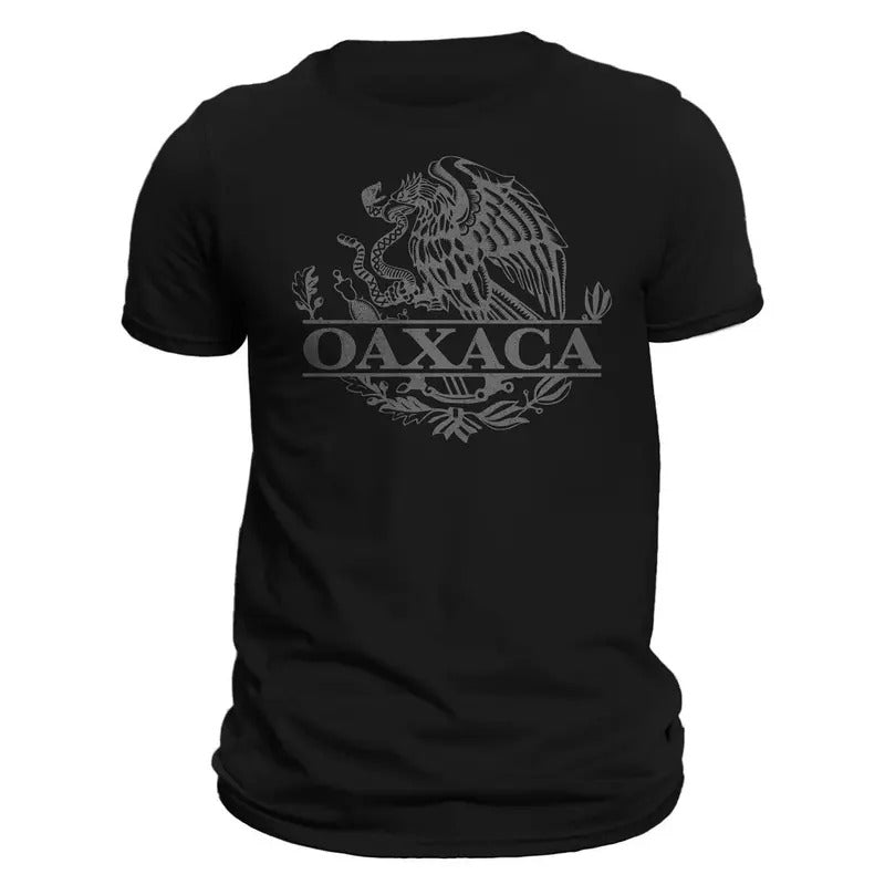 Oaxaca Mexico Eagle Emblem Mexican T-Shirt Casual Soft Menswear Tee Hoodie, Sweatshirt | UrbanDripWear.com