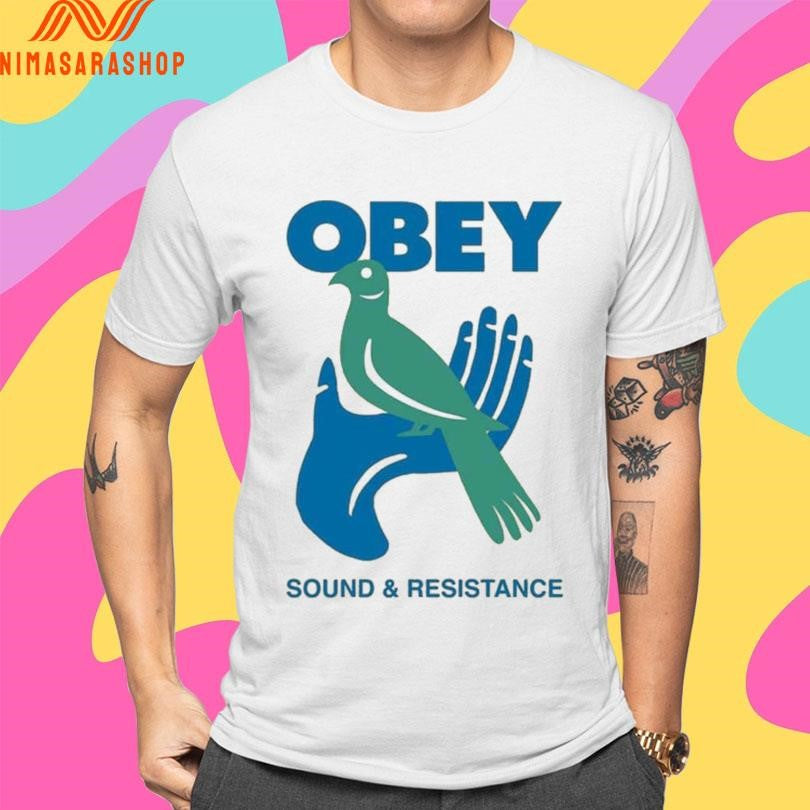 Obey Sound And Resistance Shirts