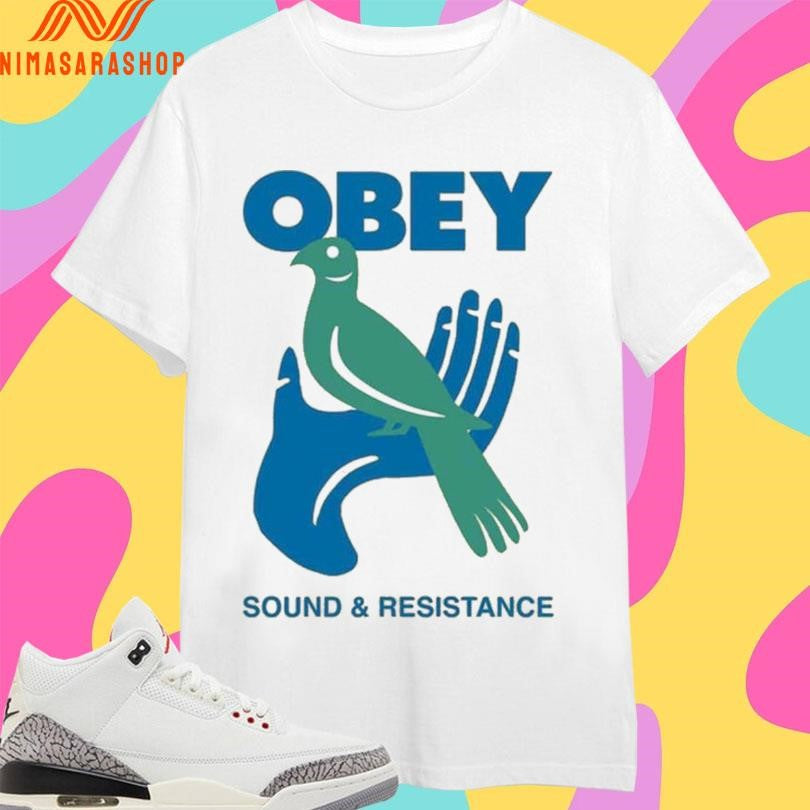 Obey Sound And Resistance Shirts