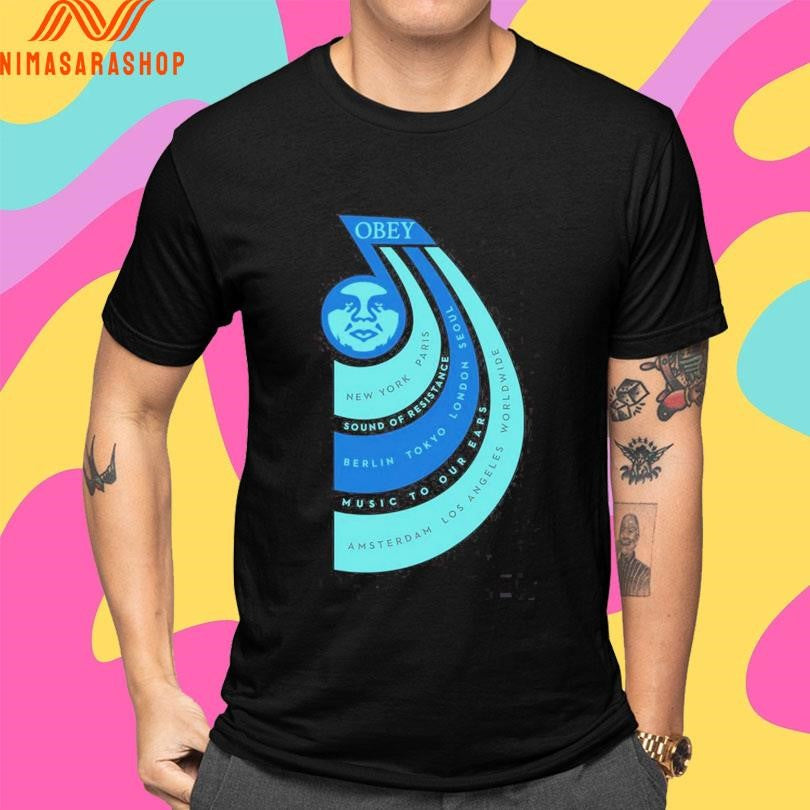Obey Sounds Of Resistance Shirts