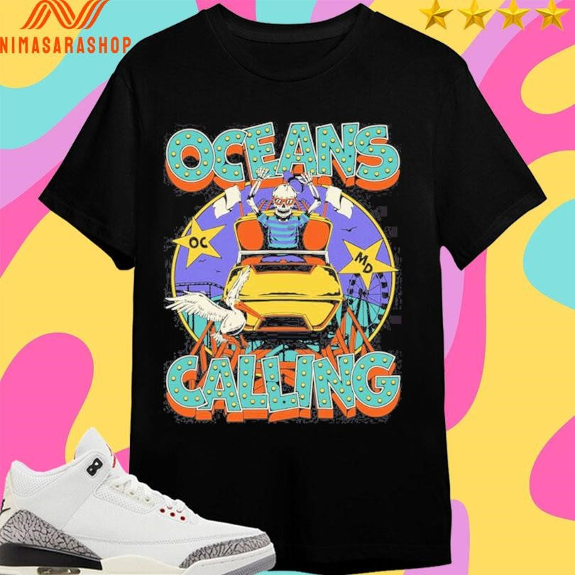 Oceans Calling Rollercoaster Shirts