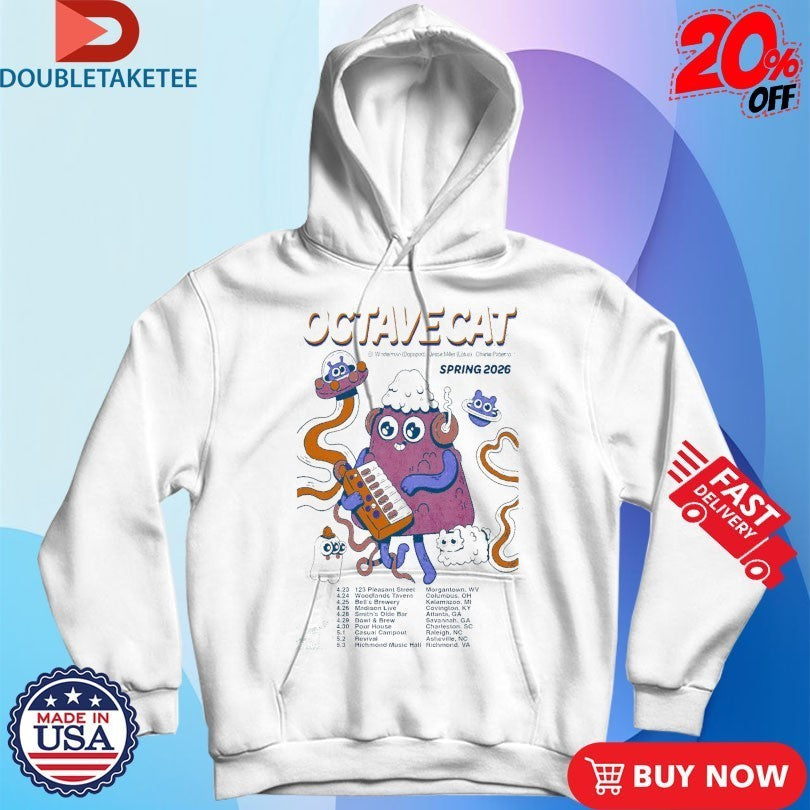 Octave Cat Tour Spring 2026 Shirts