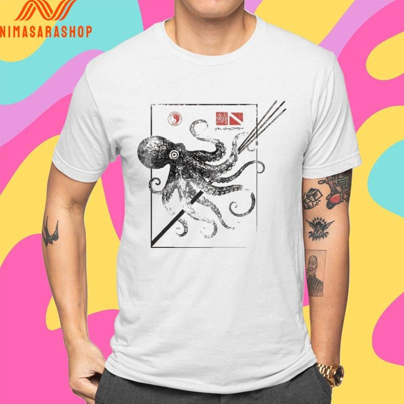 Octopus Tako Print Shirts