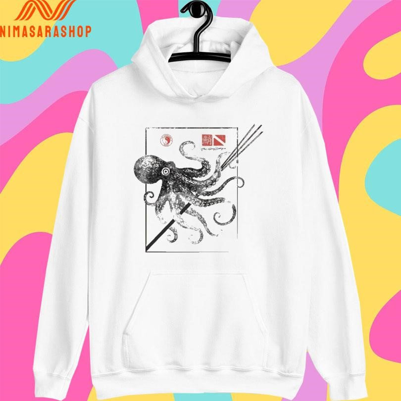 Octopus Tako Print Shirts