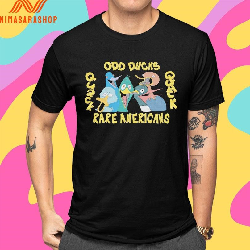 Odd Ducks Quack Rare Americans Shirts