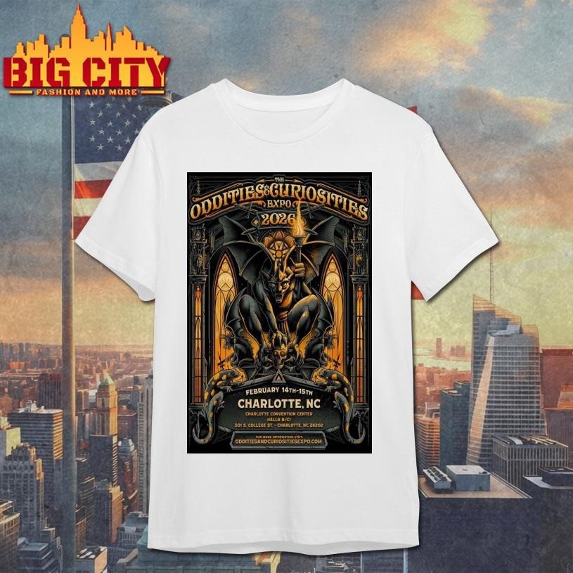 Oddities & Curiosities Expo Feb 14th – 15th 2026 Poster Shirt