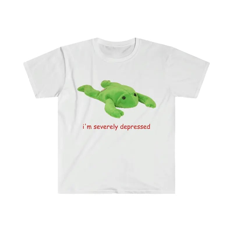 Oddly Specific Shirt - i'm severely depressed Shirt, Meme Shirt Hoodie, Sweatshirt | UrbanDripWear.com