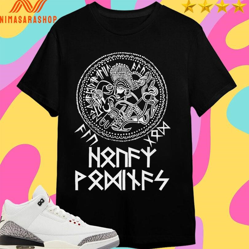 Odin Alu God Bracteate Shirts