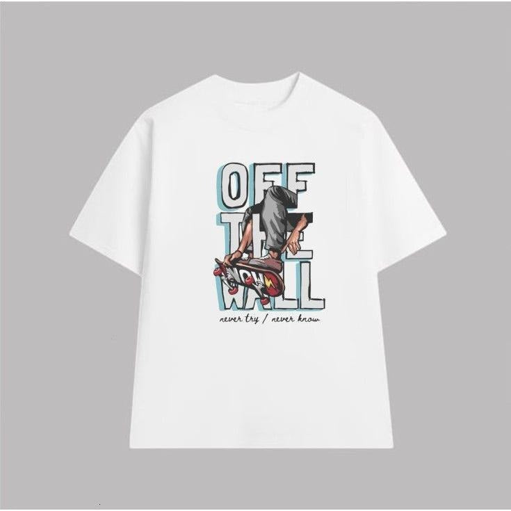 Off Wall Never Try Never Know Skateboard T-shirt Hoodie, Sweatshirt | UrbanDripWear.com