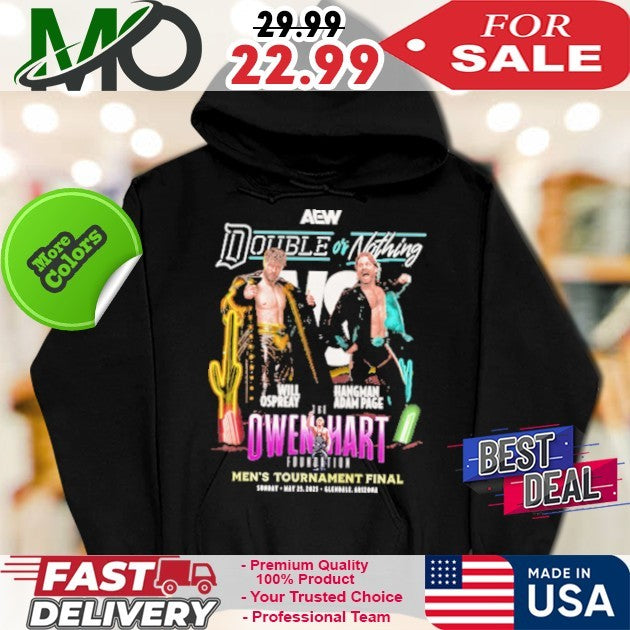 AEW Double or Nothing Will Ospreay Hangman Adam Page Wrestling Shirt