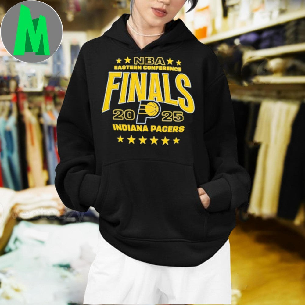 Adult Indiana Pacers 2025 Eastern Conference Finals Shirt