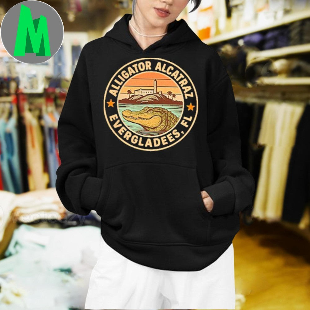 Alligator Alcatraz Everglades Florida Souvenir T-Shirt