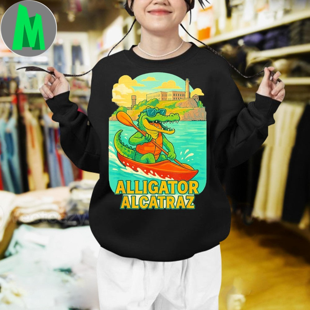 Alligator Alcatraz Funny Florida Everglades Prison Shirt