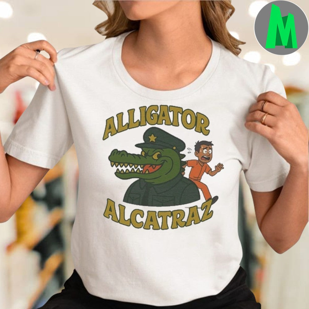Alligator Alcatraz ICE Detention Everglades Florida Shirt