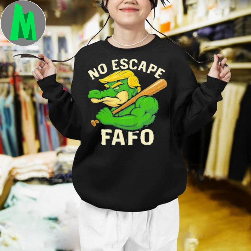 Alligator Alcatraz No Escape FAFO Shirt