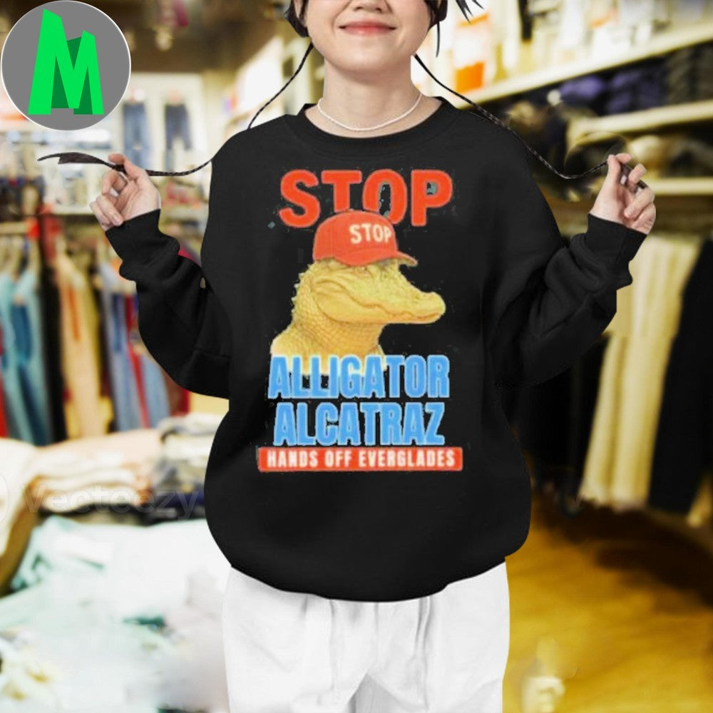 Anti Alligator Alcatraz Shirt