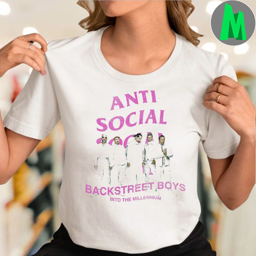 Anti Social Social Club x Backstreet Boys Into The Millennium Shirt