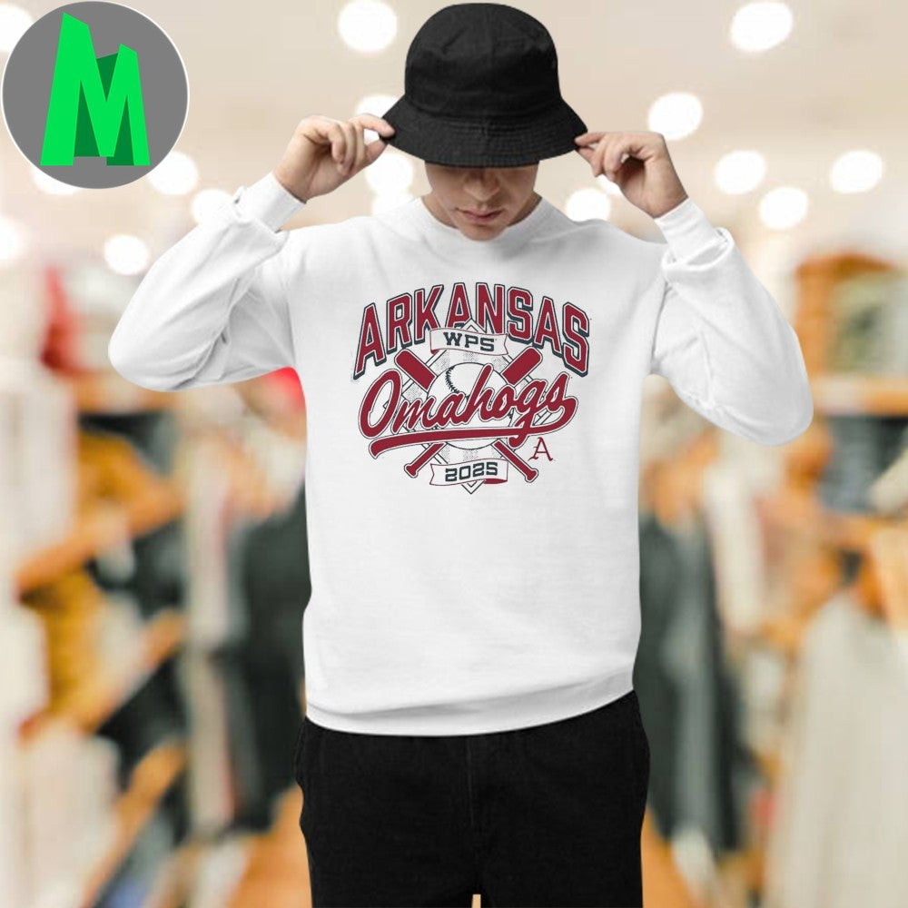 Arkansas Razorbacks Omahogs Baseball 2025 Regionals Shirt