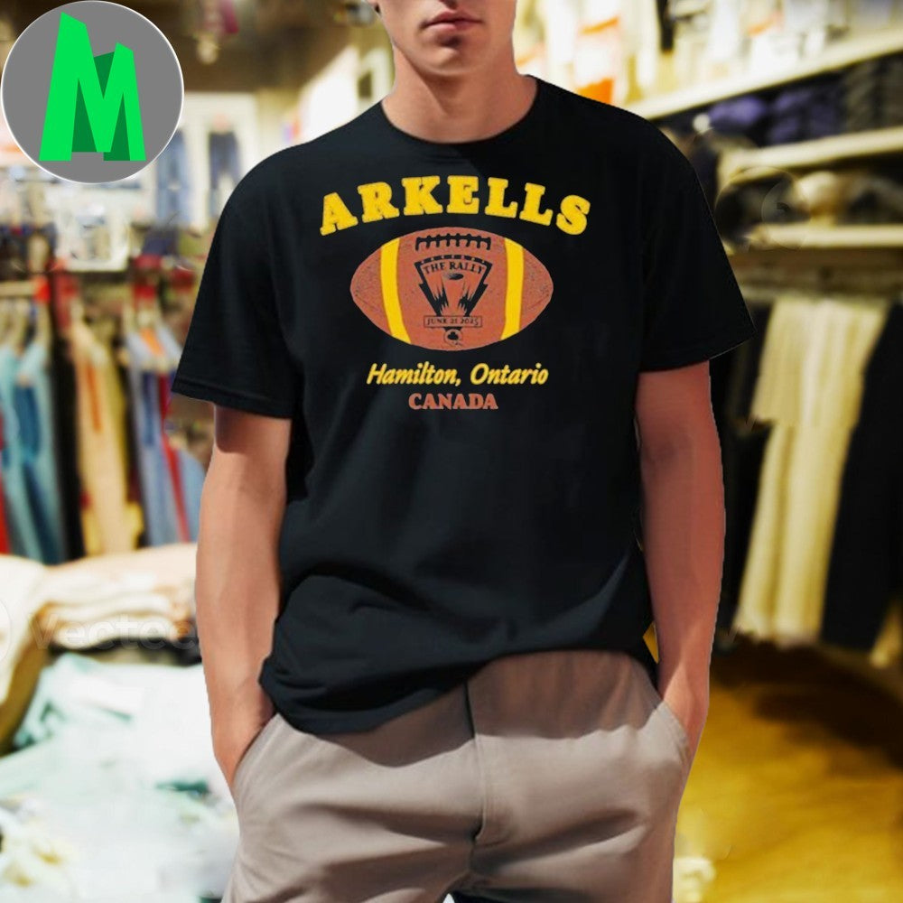 Arkells The Rally Football Event Shirt