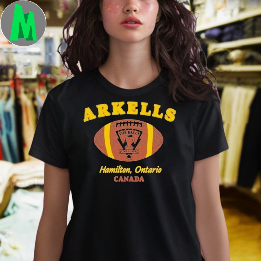 Arkells The Rally Football Event Shirt