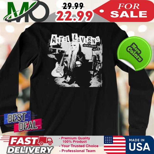 Avril Lavigne Greatest Hits Dateback Tour 2025 T-Shirt